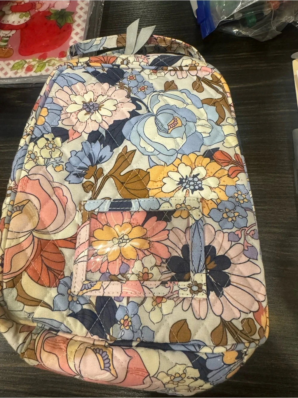 Vera Bradley Quilted Aloha Blooms Lunchbag